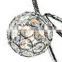 ceiling chandelier of chrome metal ball crystal lighting