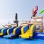 customized inflatable ground water park high sale huge inflatable pool with slides