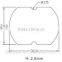 Imitation COB 6W 2W AC LED Light engine integrated with IC AC110V 220V