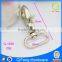 Q-1536 zinc alloy hook fancy tiny silver zipper hooks