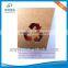 Custome recycled kraft spiral note book for promotion