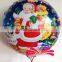 High quality colorful inflatable balloon, shine helium balloon, printed Christmas balloon