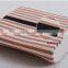 Stripe printed backrest cushion for chair,backrest cushion for cars,plush backrest cushion