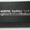 New Portable 1*Input 8*Output HDMI V1.4 Amplifier Splitter 1x8 HDMI Splitter Support 1080P