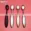 Wholesale single spray finishing gold oval face brush