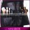 Leather Cosmetic Bag Makeup Artist Organizer Brush Bag With Holder Belt