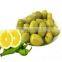 Green Olives with Green Peppers & Lemon, High Quality 100% Tunisian Table Olives,Table Olives with Green Peppers and Lemon, 370