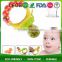 Wholesale customized food Grade bpa free silicone baby teether