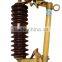 High voltage Porcelain Distribution Fuse Cutout 38KV 100A