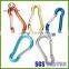 cheap carabiner clip ,aluminum u clip