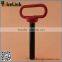 Forged red handle hitch pins for Tractor Linkage Parts