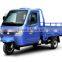 three wheel motor tricycle with closed cabin for cargo
