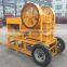 Hot sale stone crusher with diesel engine, mobile jaw crusher PE250*400 with CE