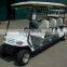 electriceight seats golf cart including two rear facing seat