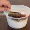 Round Plastic PP Food Containers with Clear Lid