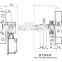 Dongguan JULY good quality made car lift hydraulic cylinder for crane