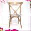 Hot Sale Event Use Old Wooden Cross Back Chair
