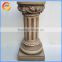 Fiberstone flower pot stand roman pillar for garden