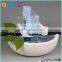 Xiamen indoor sport table glass water fountain