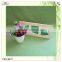 green leaf theme latest design pine wooden photo frame