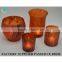 Painting glass candle containers