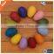 2017 new amazon best gift felt colored Easter eggs for decoration