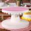 178945 Plastic Cake Revolving turntables