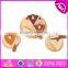 2017 New design simulation kids natural wooden birthday cake toy W10B180