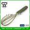 Special design cucumber shape silicone wire whisk flat egg beater