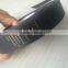 High quality customized black birthday ribbon rolled with golden logo