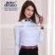 Custom new stylish Ladies blouses and top ladies office wear clothing