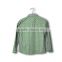 boys green grey long sleeve checked shirts with brand logo and print