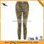 Sexy fashion women tight pants elastic trousers camo