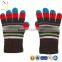 Striped Cheap Knit Children Gloves Kids Hand Gloves