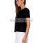 All black Abstract Tee