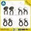 High tension metal collar extenders with elastic in the spring