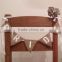 wedding decoration chair Bride & Groom Hessian Mini Chair Bunting Rustic Vintage Wedding Banner Burlap