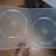 Blank clear dvd case blank clear dvd box blank clear dvd cover 14mm double transparent rectange (YP-D802Y)