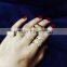 3 Pieces/set Women Gold Silver Plated Hollow Arrow Midi Finger Knuckle Rings