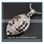 FACTORY PRICE 2016 fashion design pave crystal volleyball pendant