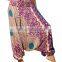 Rose Flower Pastel Flowy Harem Yoga Jumpsuit Dance Hammer Trousers Pants
