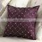 Home Embroidered Grid Pillow Boster Case Sofa Cushion Cover