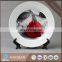 8'' white plates with sublimation coating with foot stand