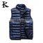 Wholesale Male Casual Camouflage Stand collor Padded down Vest