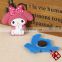 Promotional gift non-toxic soft pvc rubber owl design fridge magnet