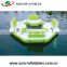 Tropical Tahiti Floating Island/ Inflatable Floating Island Water Pool For Ocean Party