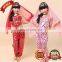 BestDance children belly dance costumes Sets Danse Shiny Sequins Metal Coins for KID Girl