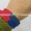 High quality silicone bracelet with logo, charm silicone wristband with stitching color, silicone band for sale