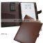 Multi-function Qualitied Leather Document Holder With Calculator