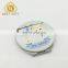 Double Birds Two-Side Printing Round Compact Metal Mirror